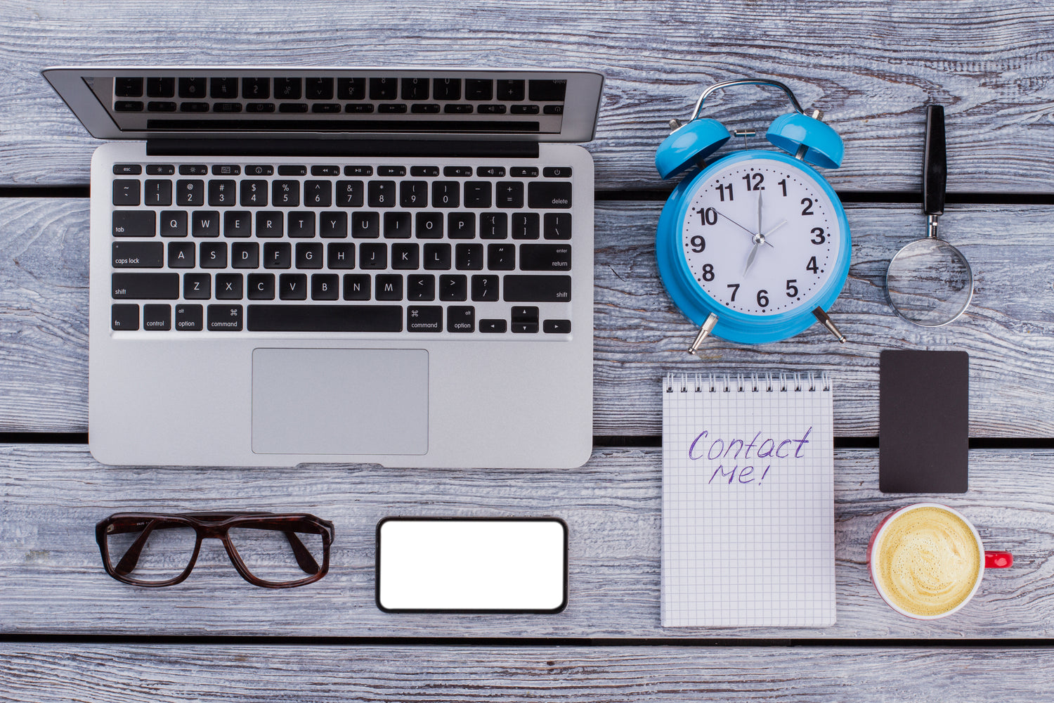 Office Business Accessories - Online Connection in Modern World Concept