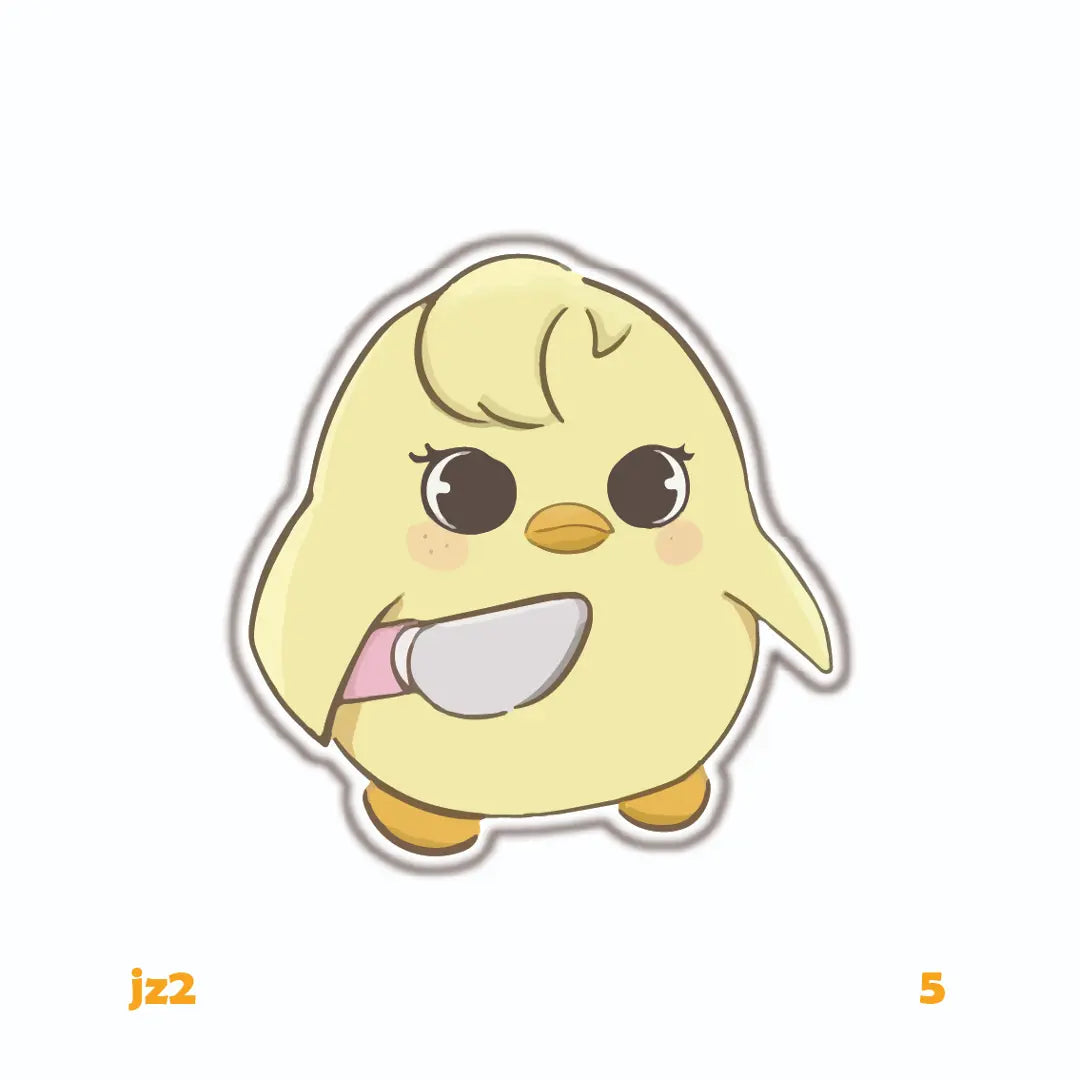 CHICK WITH A KNIFE