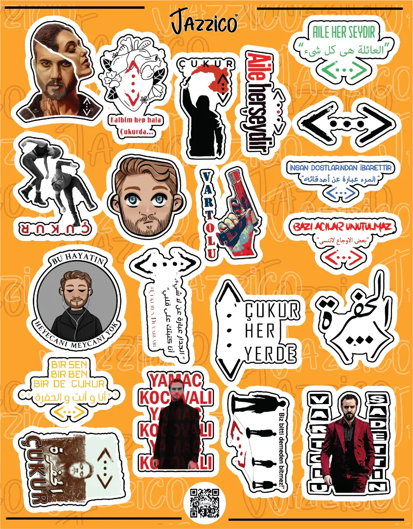 CUKUR: STICKERS SHEET