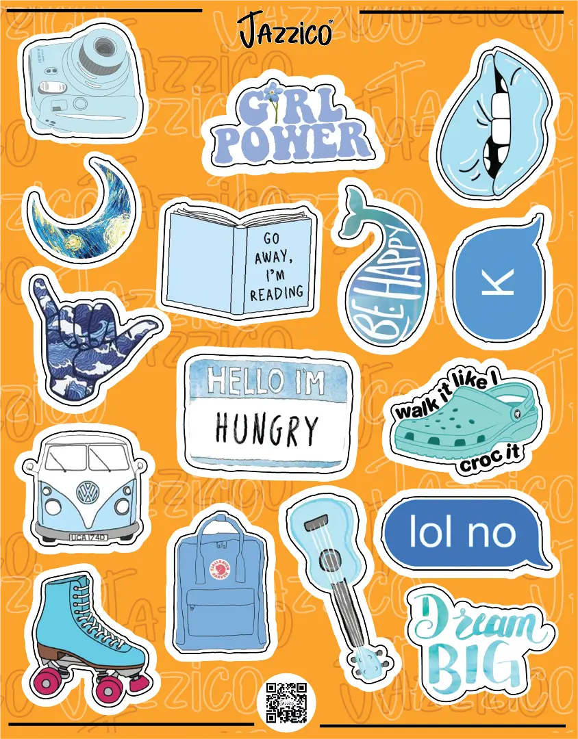 LOL-NO: STICKERS SHEET