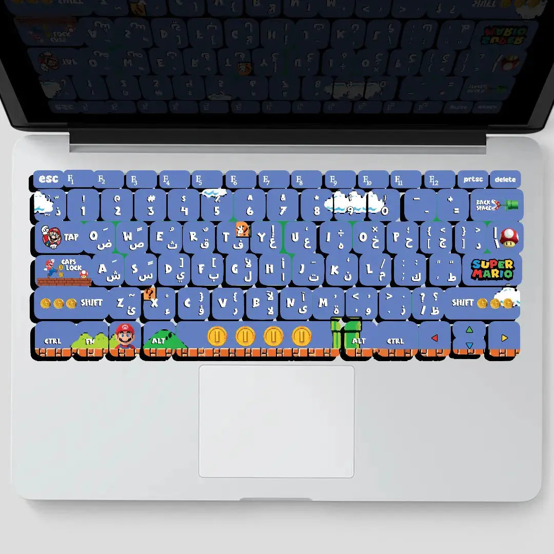 MARIO: KEYBOARD STICKERS