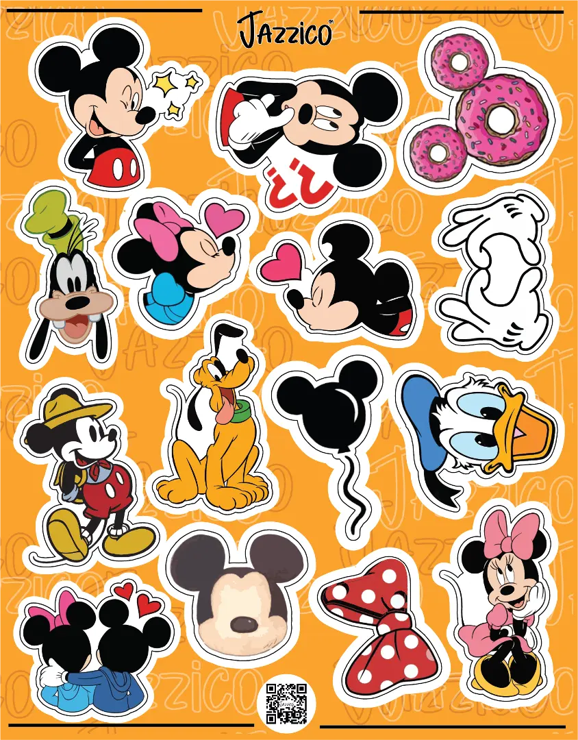 MICKY MOUSE: STICKERS SHEET