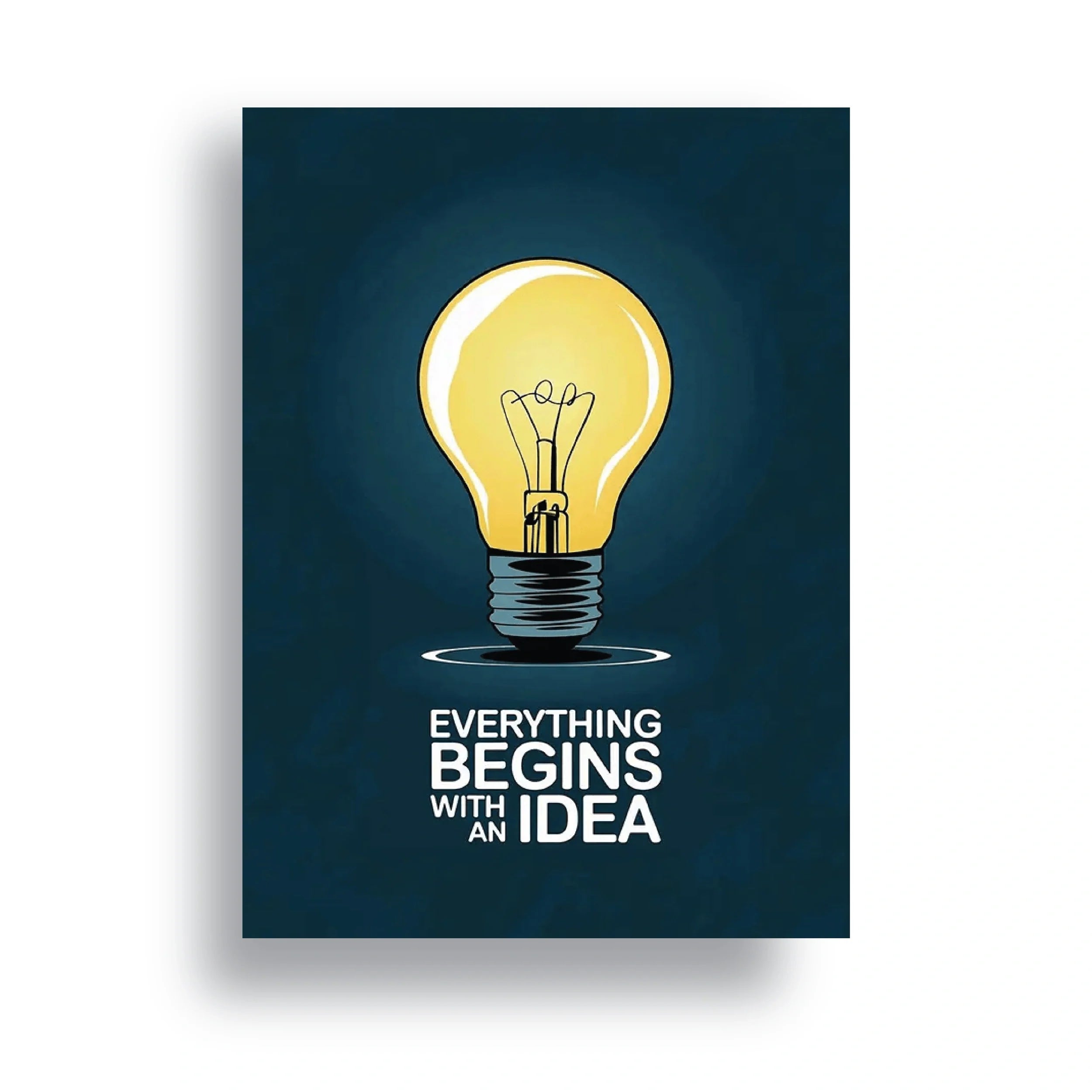 IT STARTS WITH AN IDEA