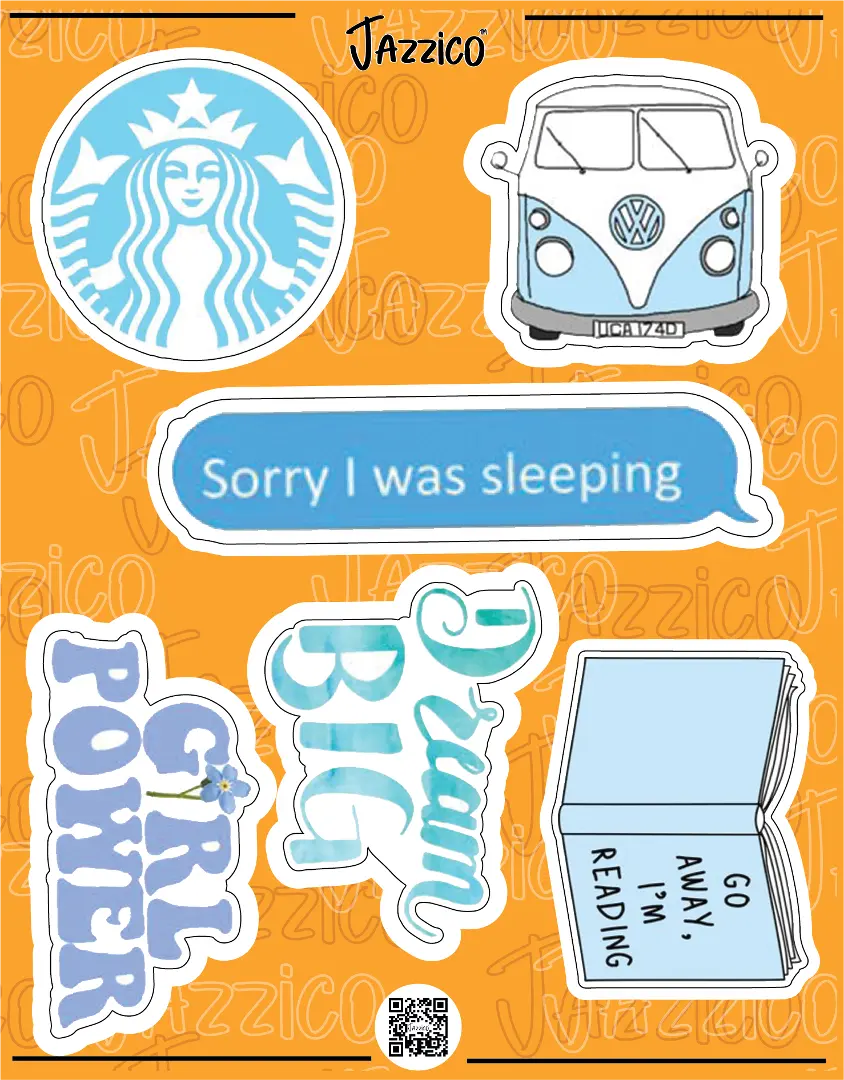 SORRY I WAS SLEEPING: STICKERS SHEET