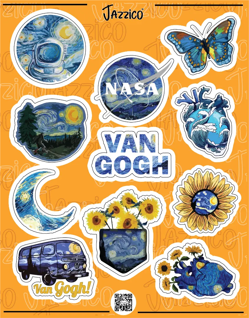 STARRY-NIGHT THEME: STICKERS SHEET
