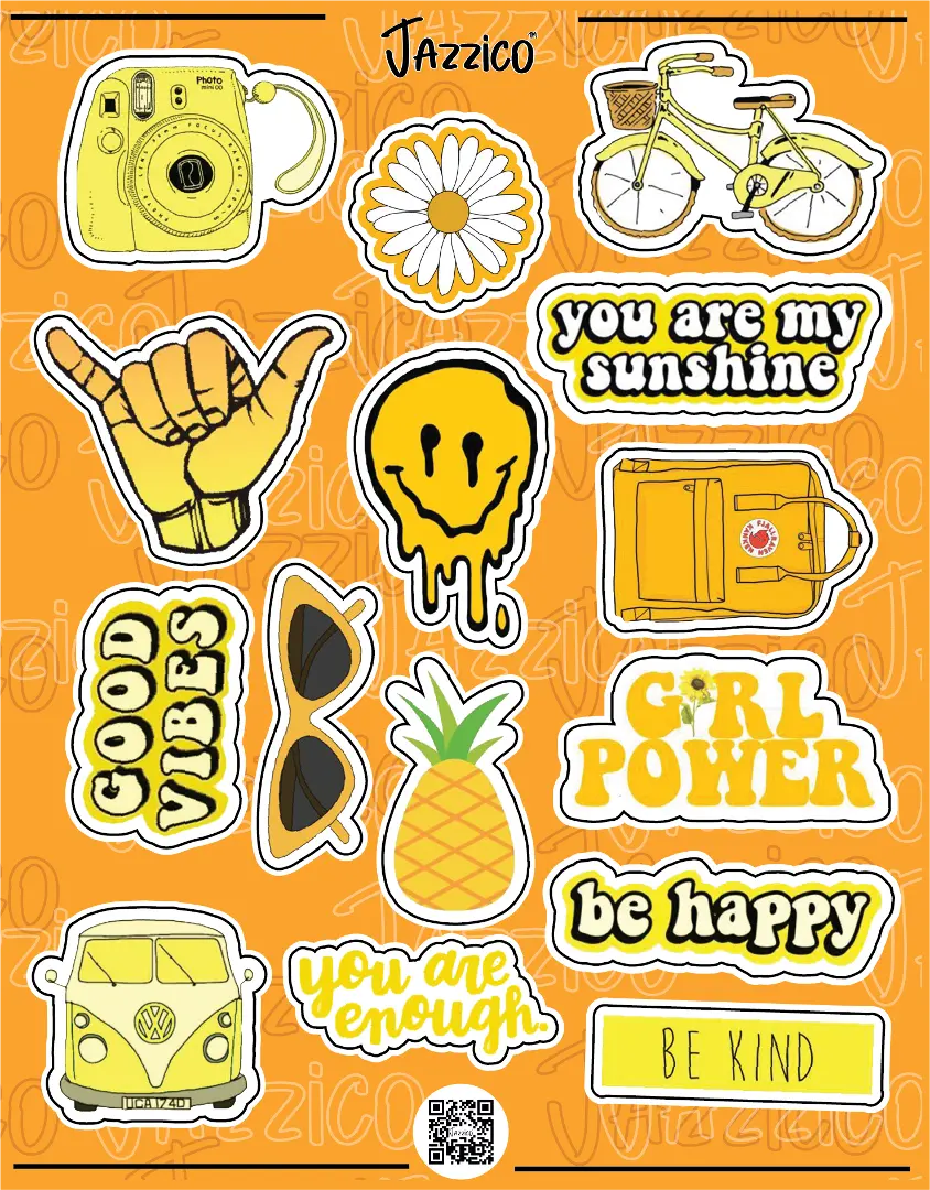YELLOWISH: STICKERS SHEET