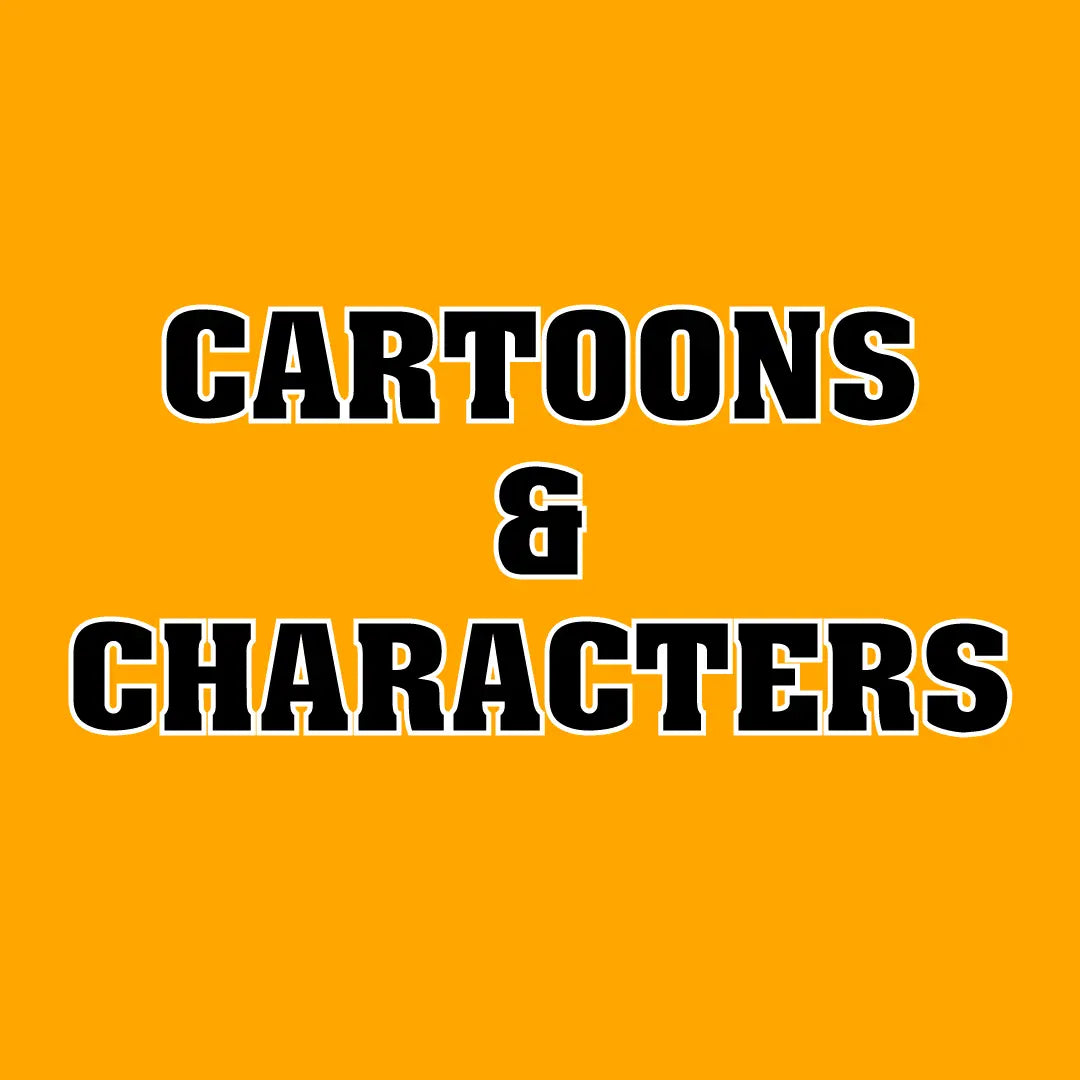 CARTOONS & CHARACTERS [SINGLE STICKERS]