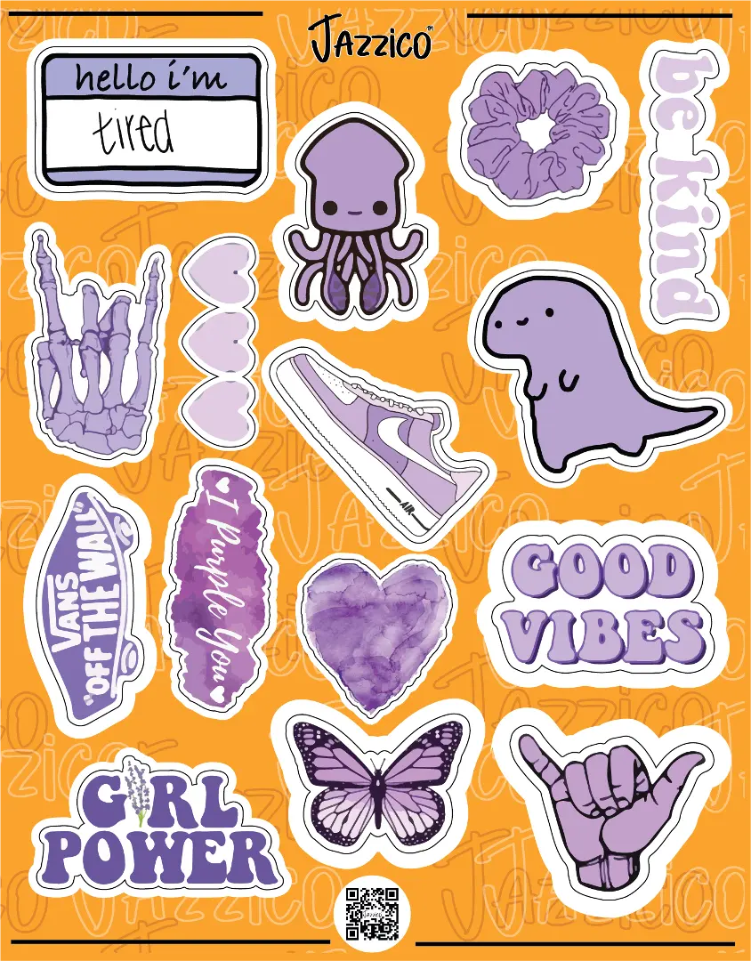 BE KIND: STICKERS SHEET