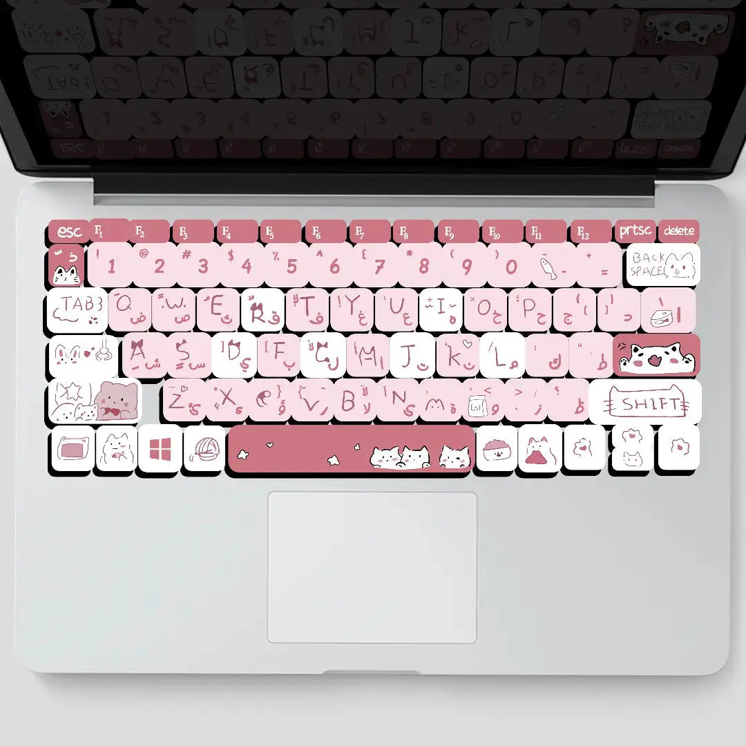 CUTE-CAT: KEYBOARD STICKERS