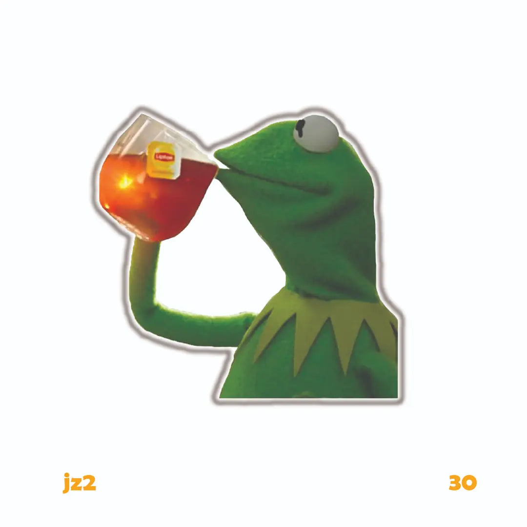 FROG AND TEA SIP