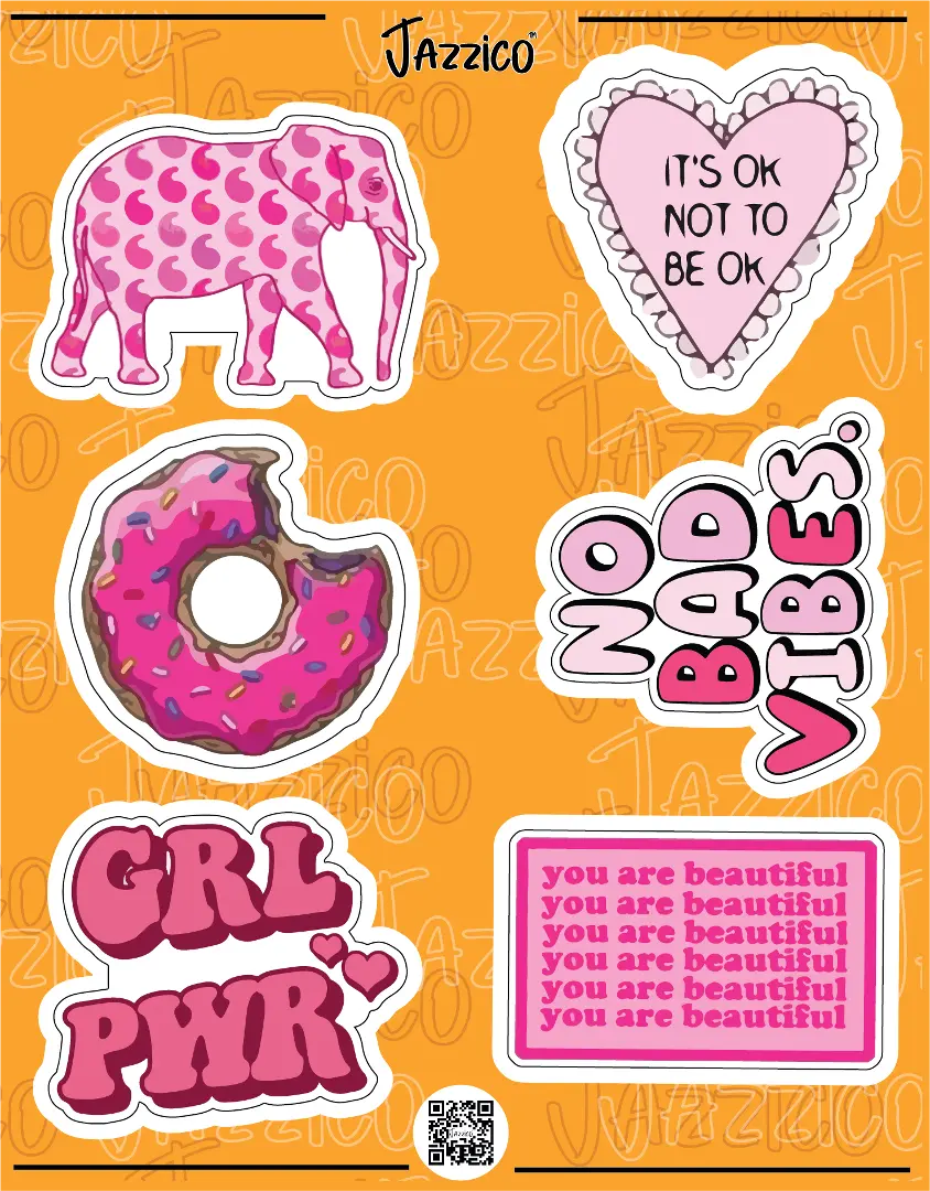GIRL PWR: STICKERS SHEET