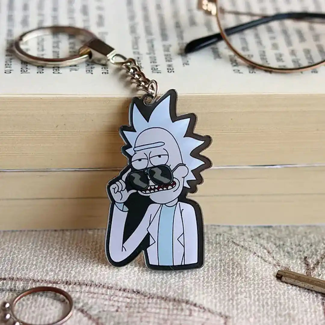 Morty: Acrylic Keychain