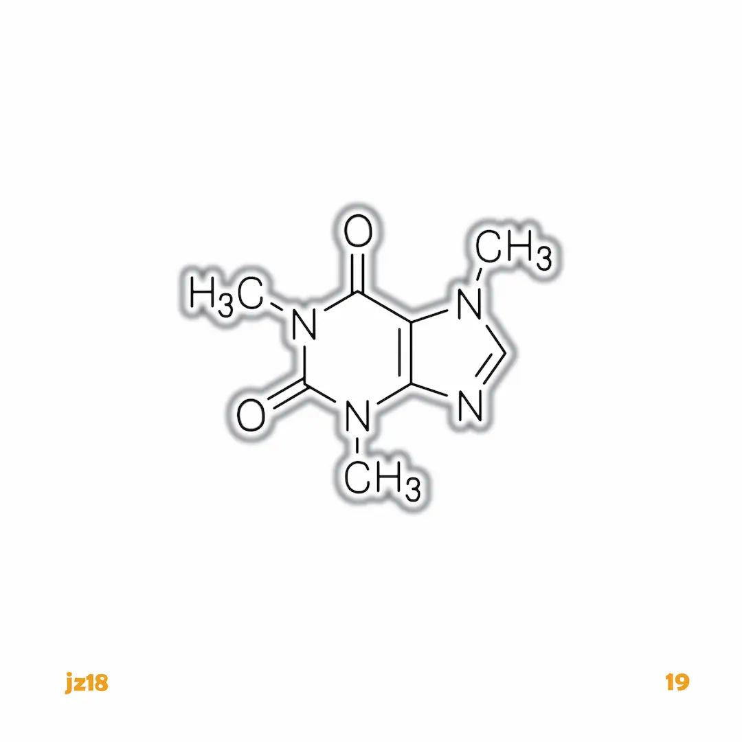 CAFFEINE-MOLECULE