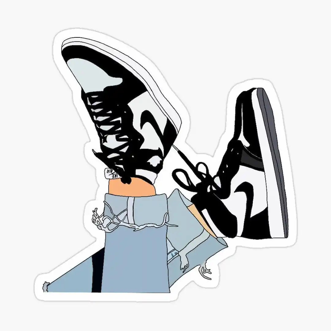 SHOES STICKER