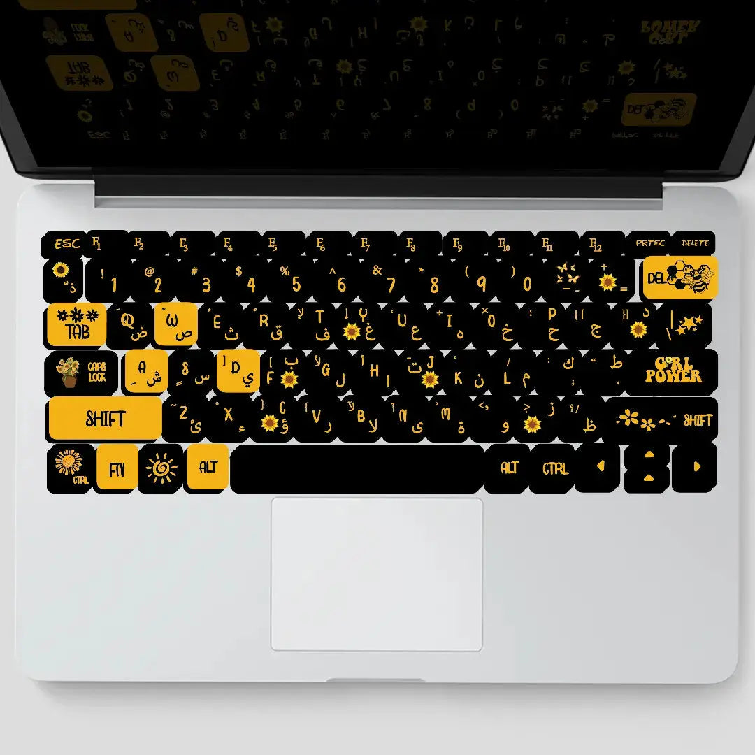 SUNFLOWER: KEYBOARD STICKERS