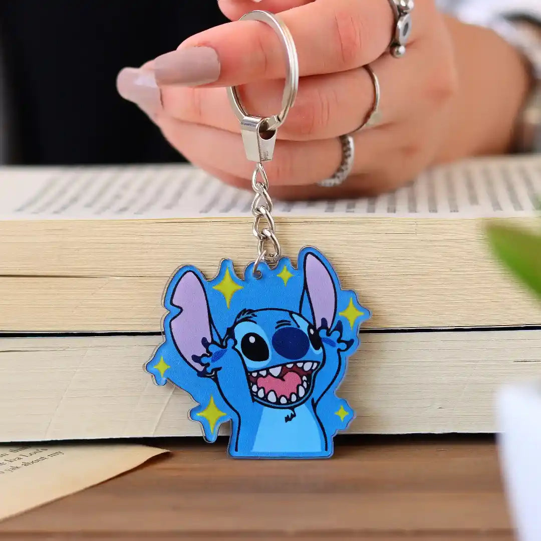 Stitch: Acrylic Keychain