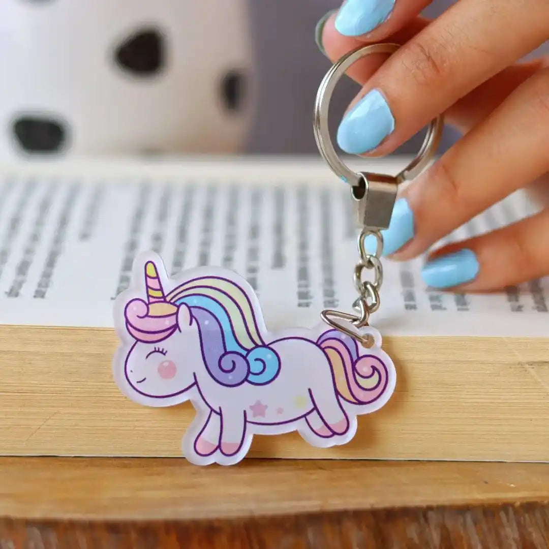 Unicorn (2): Acrylic Keychain